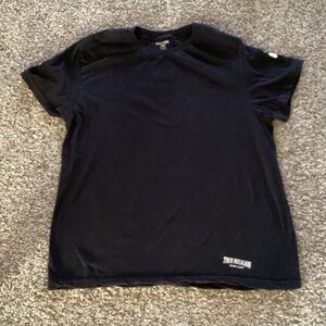 True Religion Black Short Sleeve Tee boys size lg